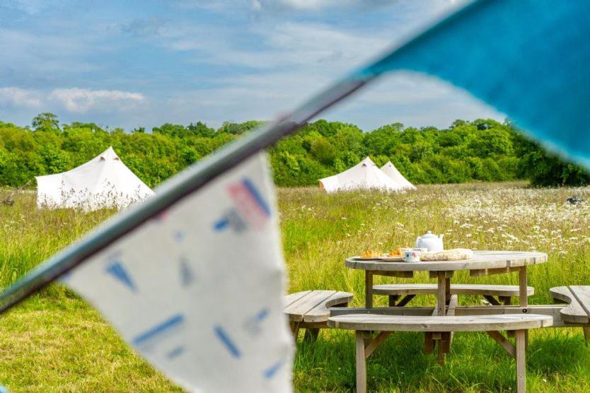 Willa Red Clover At Blanca'S Bell Tents Ringstead  Zewnętrze zdjęcie