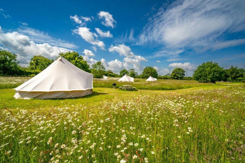 Willa Red Clover At Blanca'S Bell Tents Ringstead  Zewnętrze zdjęcie