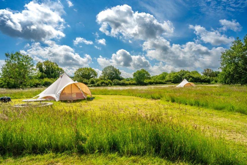 Willa Red Clover At Blanca'S Bell Tents Ringstead  Zewnętrze zdjęcie