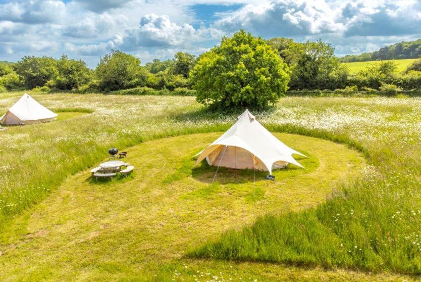 Willa Red Clover At Blanca'S Bell Tents Ringstead  Zewnętrze zdjęcie