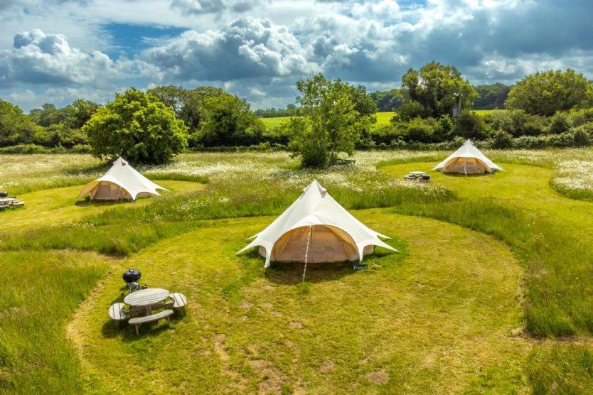 Willa Red Clover At Blanca'S Bell Tents Ringstead  Zewnętrze zdjęcie